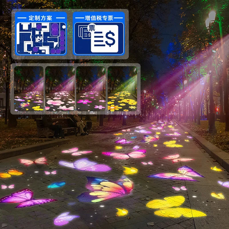 Customized Multi-Projector Lamp with High-Definition Full-Color Advertising Rotating Custom Patterns Text Custom Lamp