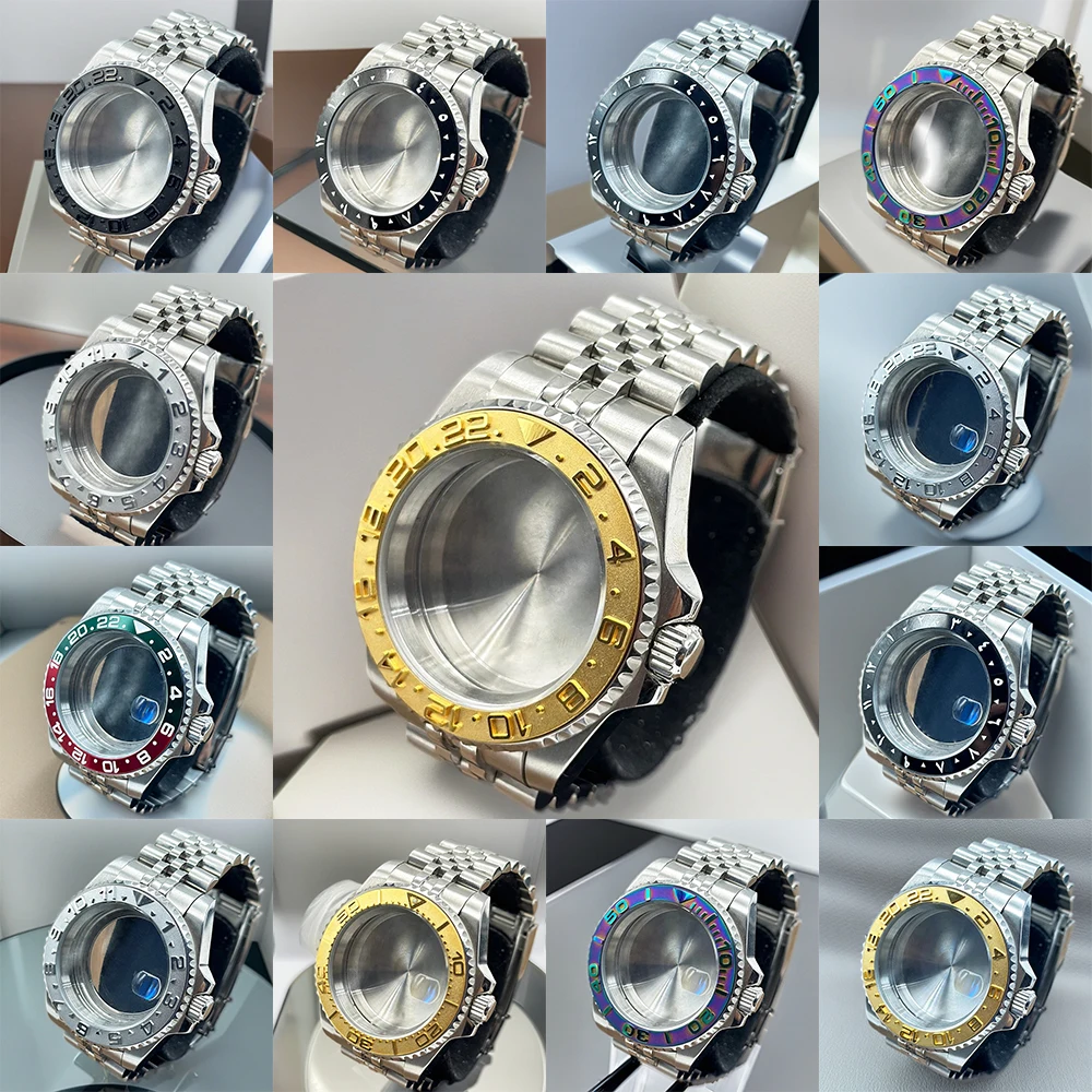 

Mingzhu DG2813 5833 Miyota 8215 8205 ETA2836 NH35 36 40mm Black PVD Case Back Transparent Sapphire Glass