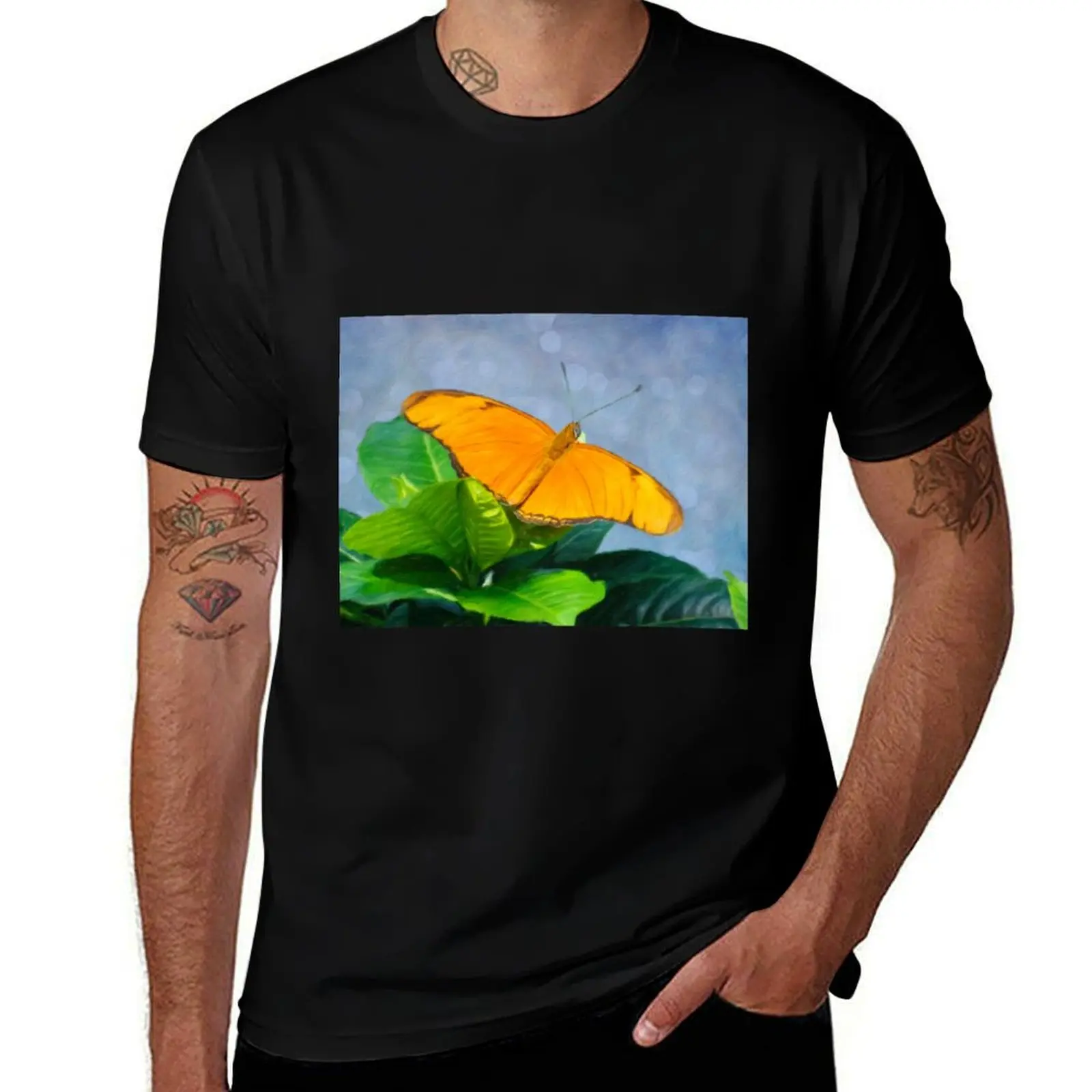 

Julia Butterfly - Orange Beauty T-Shirt t shirt custom print graphic t shirts for man man tshirt T-Shirt
