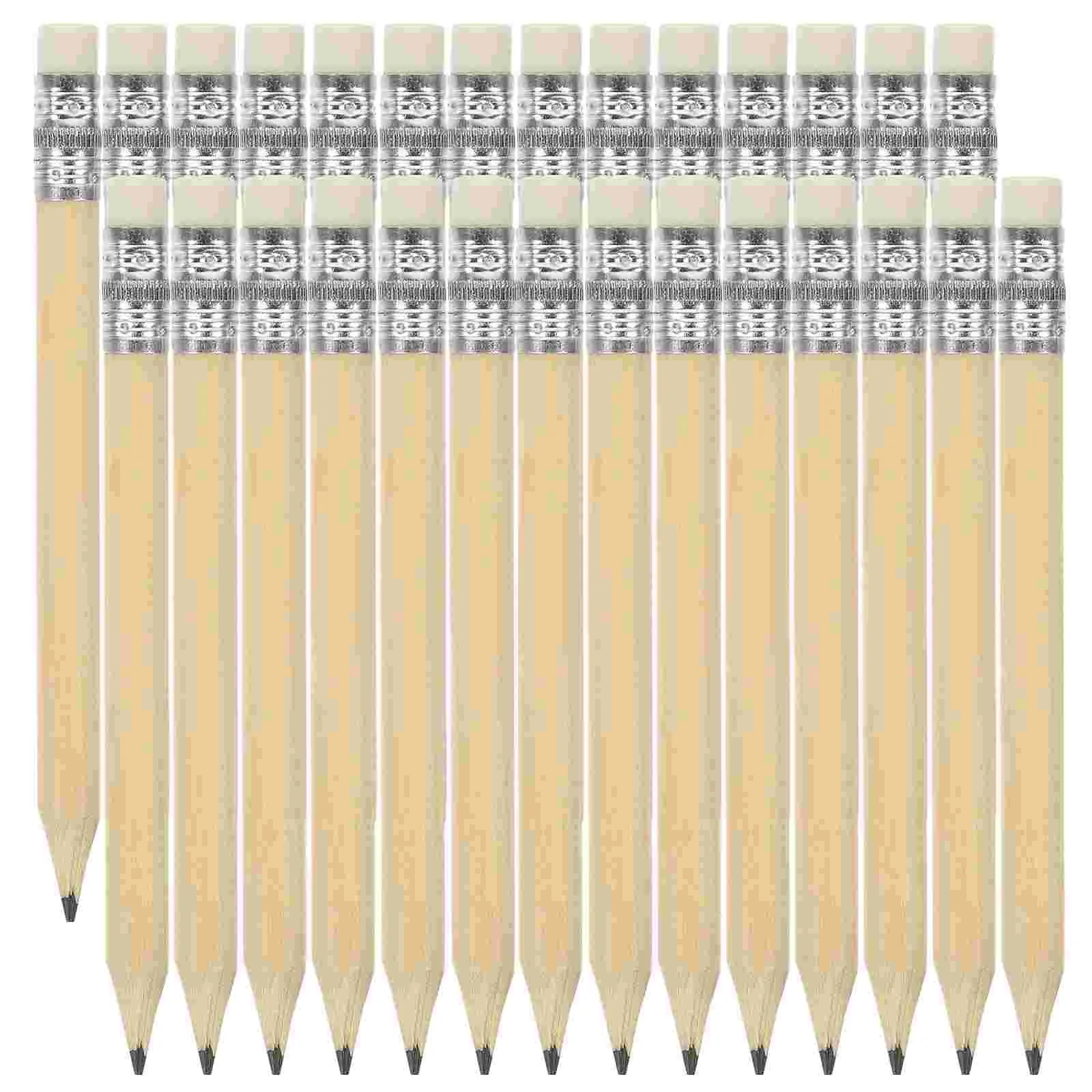 50 Pcs Lead Pencils Mini Short Toddler Writing Small Students Drawing Shorts Preschool