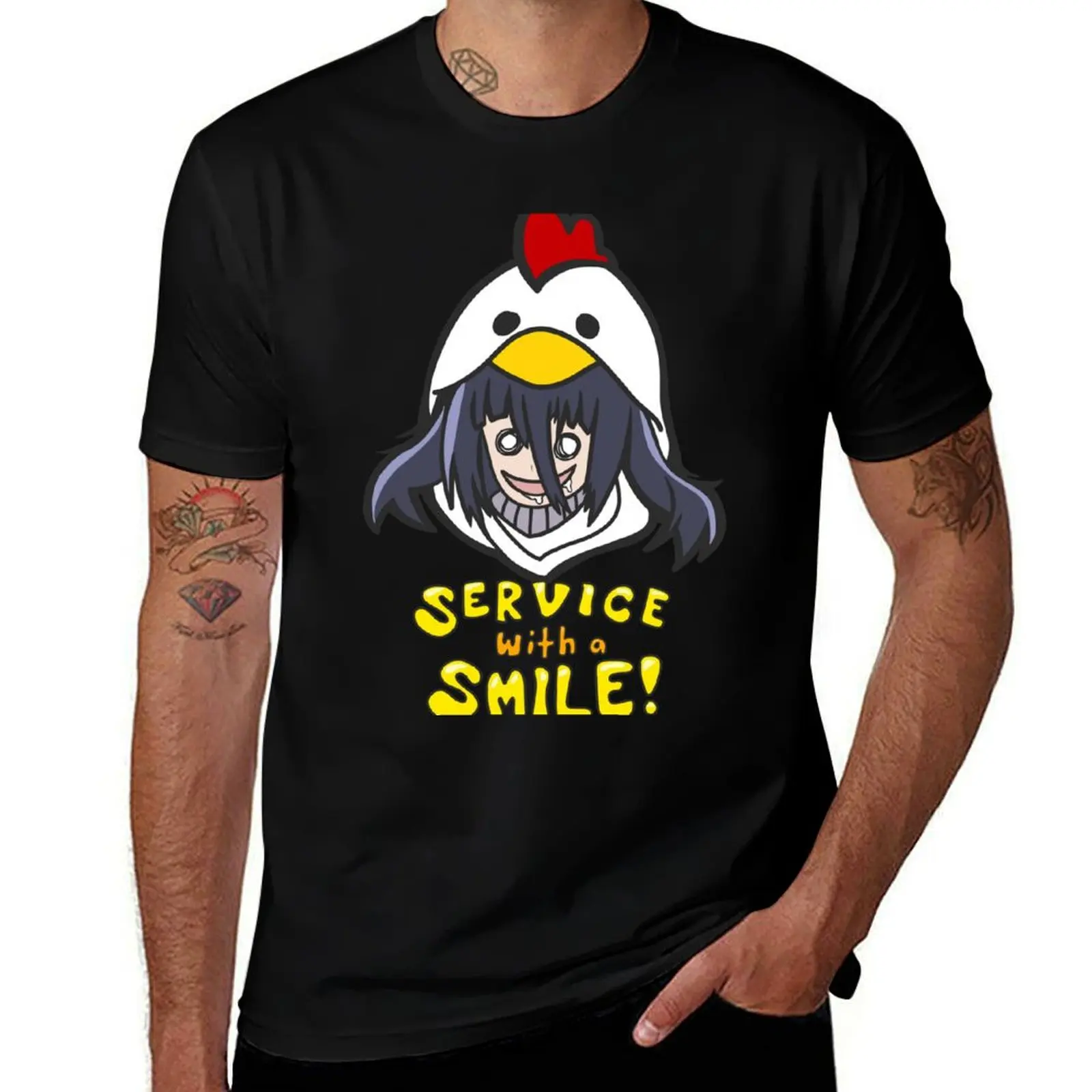 

Zombieland Saga - Tae's Chicken Service T-Shirt cotton t shirt pack man t shirt designer T-Shirt