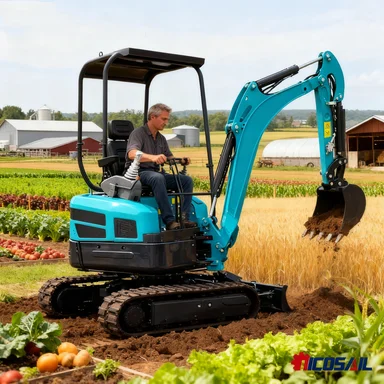 

Durable 2.2-ton mini tracked excavator with high excavation efficiency and affordable price