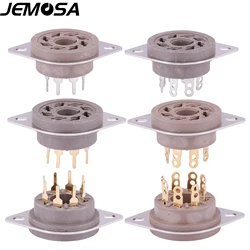 Bakelite 8Pin Tube Socket GZS8-F2 Valve Tube Socket  KT88 6SN7 6V6 6L6 EL34 6550 6N8P 5881 5U4G Vacuum Tube HIFI Audio Amplifier