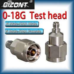 High frequency RF converter N-J Male/SMA-JK N Male head to SMA female/Male network analyzer adapter Test head DC-18G