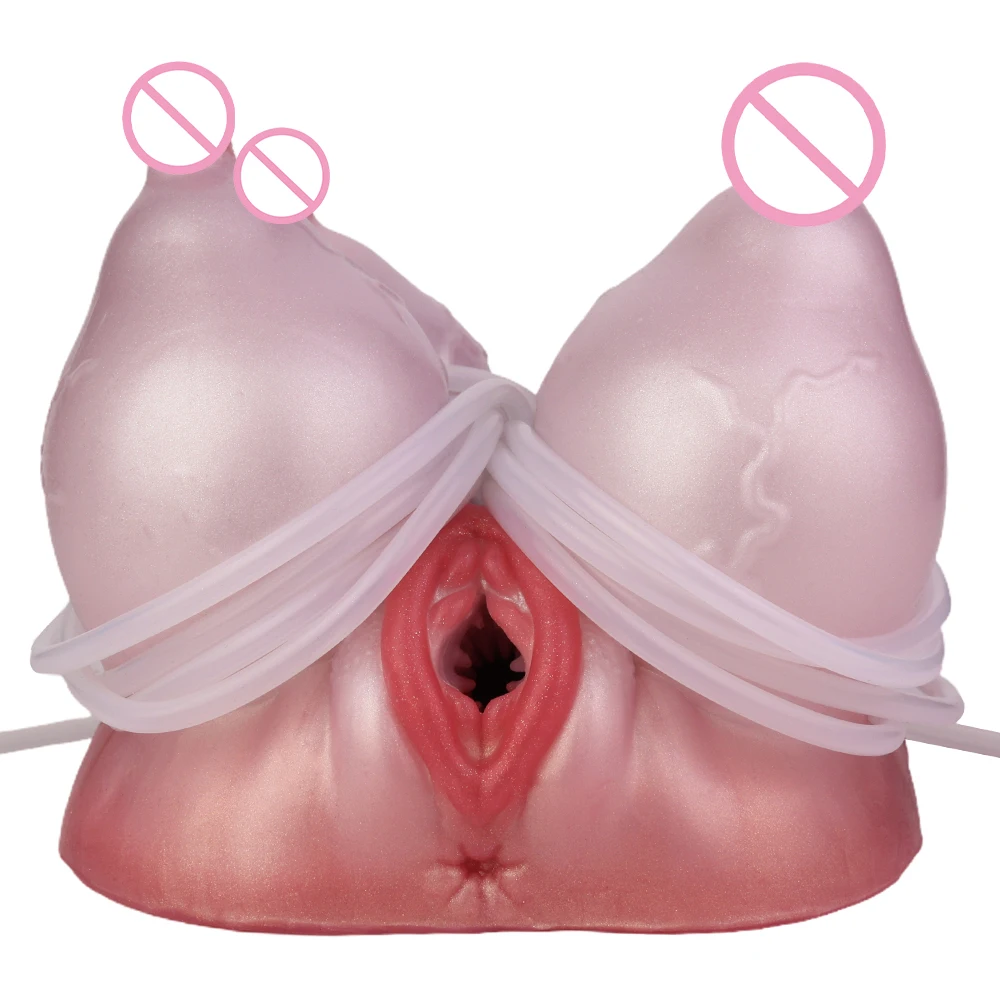 SHAZ واقعية الثدي الحلمات تغذية الرجال سيليكون الاستمناء الضارب جيب كس Onahole هنتاي الحيوان ألعاب جنسية لأعضاء المرأة 18 +