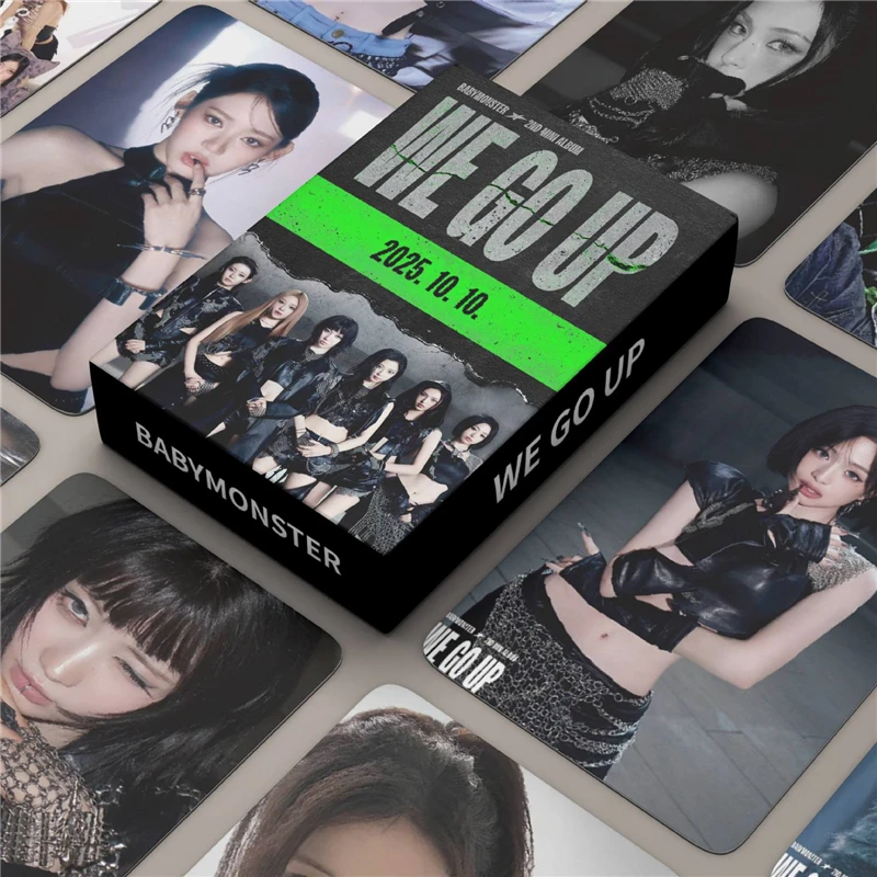 55 قطعة/مجموعة ألبوم جديد من ILLIT بطاقة LOMO بطاقة صور ILLIT BOMB MOKA WONHEE YUNAH بطاقة بريدية قابلة للجمع بطاقة تهنئة هدية للفتيات