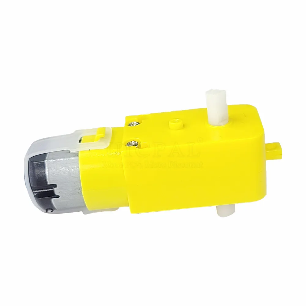 TT Motor 1:220 for Intelligent Car Robot DC3V-6V Dual Shaft Gear DC Geared TT Motor Module 1:48