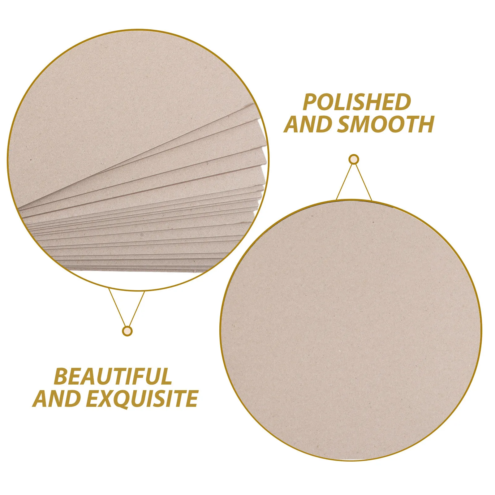 20 pcs Kraft Paper Craft Halloween Christmas New Year Bookbinding Cover Sheets Chipboard Sheet Bookbinding Covers Sturdy