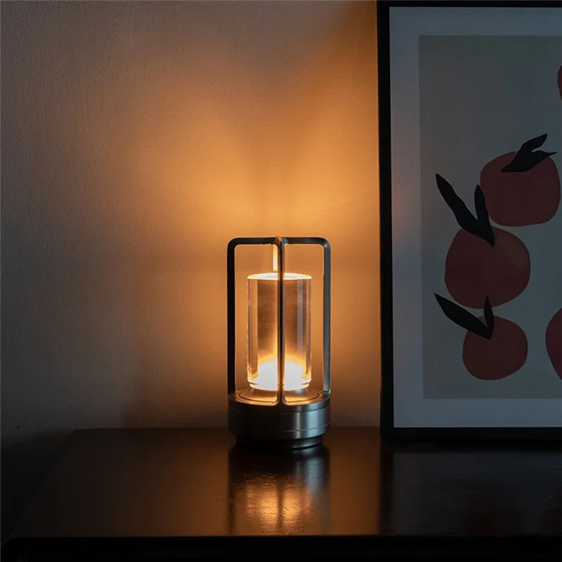 A88e-atmosfera led night light recarregável carregamento usb retro decorativo barra candeeiro de mesa quarto iluminação decoração