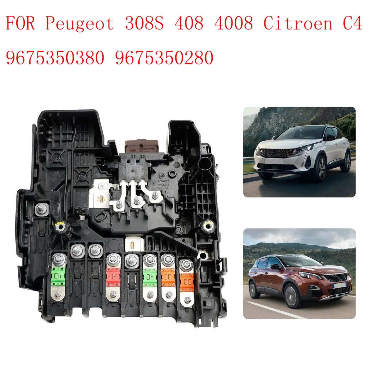 

FOR Peugeot 308S 408 4008 Citroen C4 9675350380 9675350280 Picasso High Quality Battery Manager BSI ECU control Module