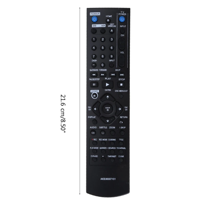 AKB36097101 Sostituzione telecomando intelligente per lettore DVD RC397H-M