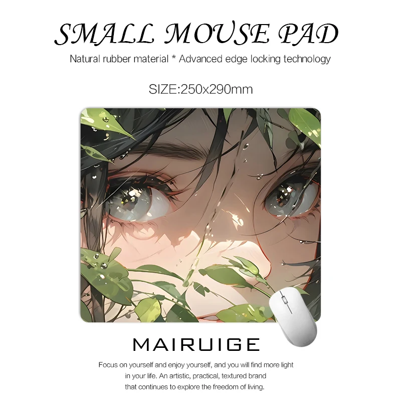 

Cartoon art small size mouse pad rubber non-slip gaming pads multi-model mini desk mat PC office mats ultra HD printing DIY