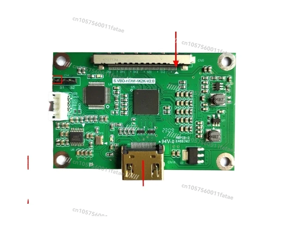 

VB1/VBO to HDMI output Support single/dual split drive 4K/1080p,Suitable for V-by-One to HDMI adapter board