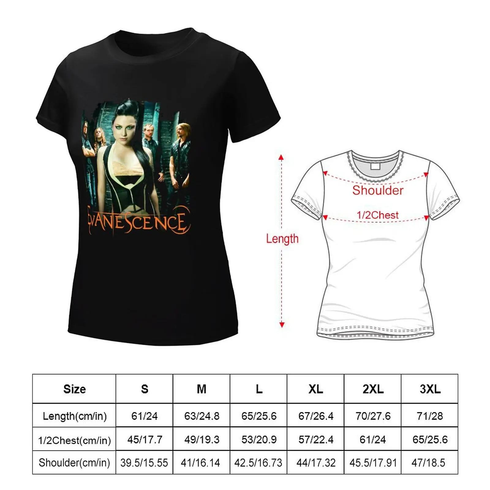 Gift Idea Amy Lee Evanescence Lightweight Sweatshirt Gift For Birthday T-Shirt tops graphic t-shirts for Women