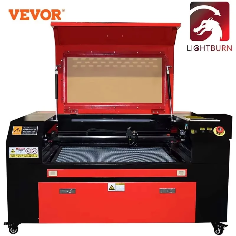 

VEVOR Laser Engraver 80W Laser Engraving Machine 700*500mm Ruida Board compatible with Lightburn 80W Laser Cutter and Engraver