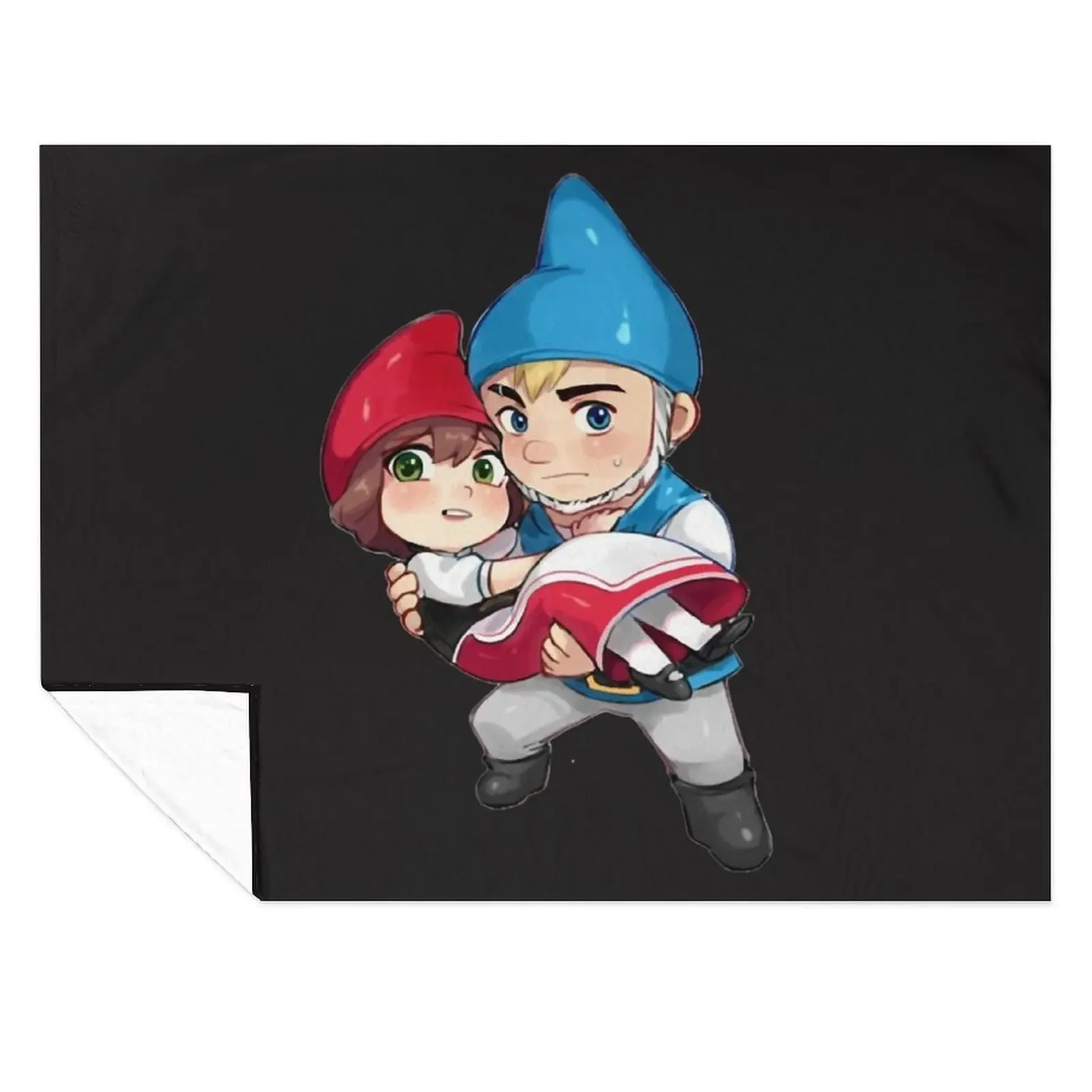 

iconic art gnomeo and juliet Sticker Throw Blanket Beach Flannels For Decorative Sofa wednesday Blankets