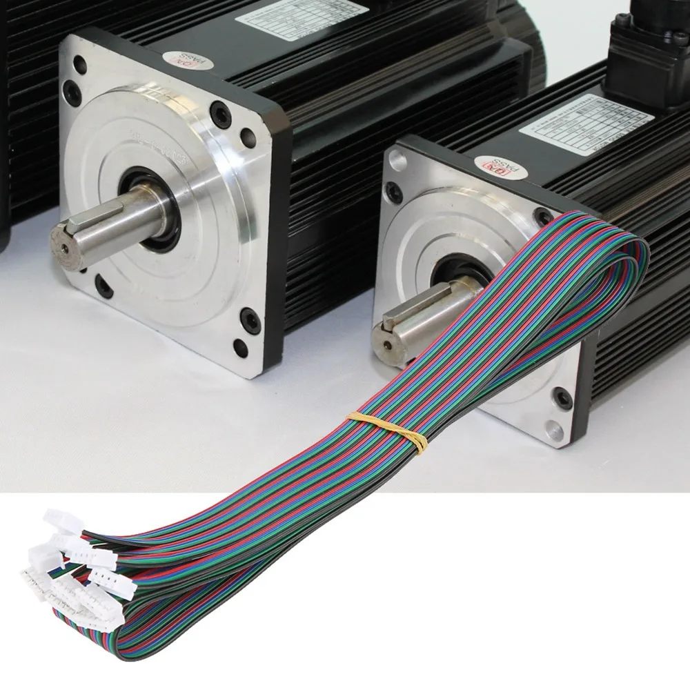 5pcs PH2.0-XH2.54 Stepper Motor Cables Female Female 1m Length Stepper Motor Wire XH2.54-4P to PH2.0-6P Color Wire Stepper Motor