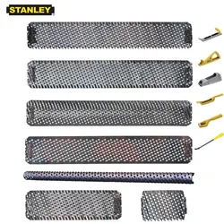 Stanley one surform blades replacement flat  fine half round convex blade flat RASP file removing filler foam  2-1/2