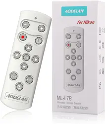 White Wireless ML-L7B Remote Control Commander for Nikon Z5 Z30 Z6II Z7II Zfc Z50 P950 A1000 B600 P1000; Replace Nikon ML-L7