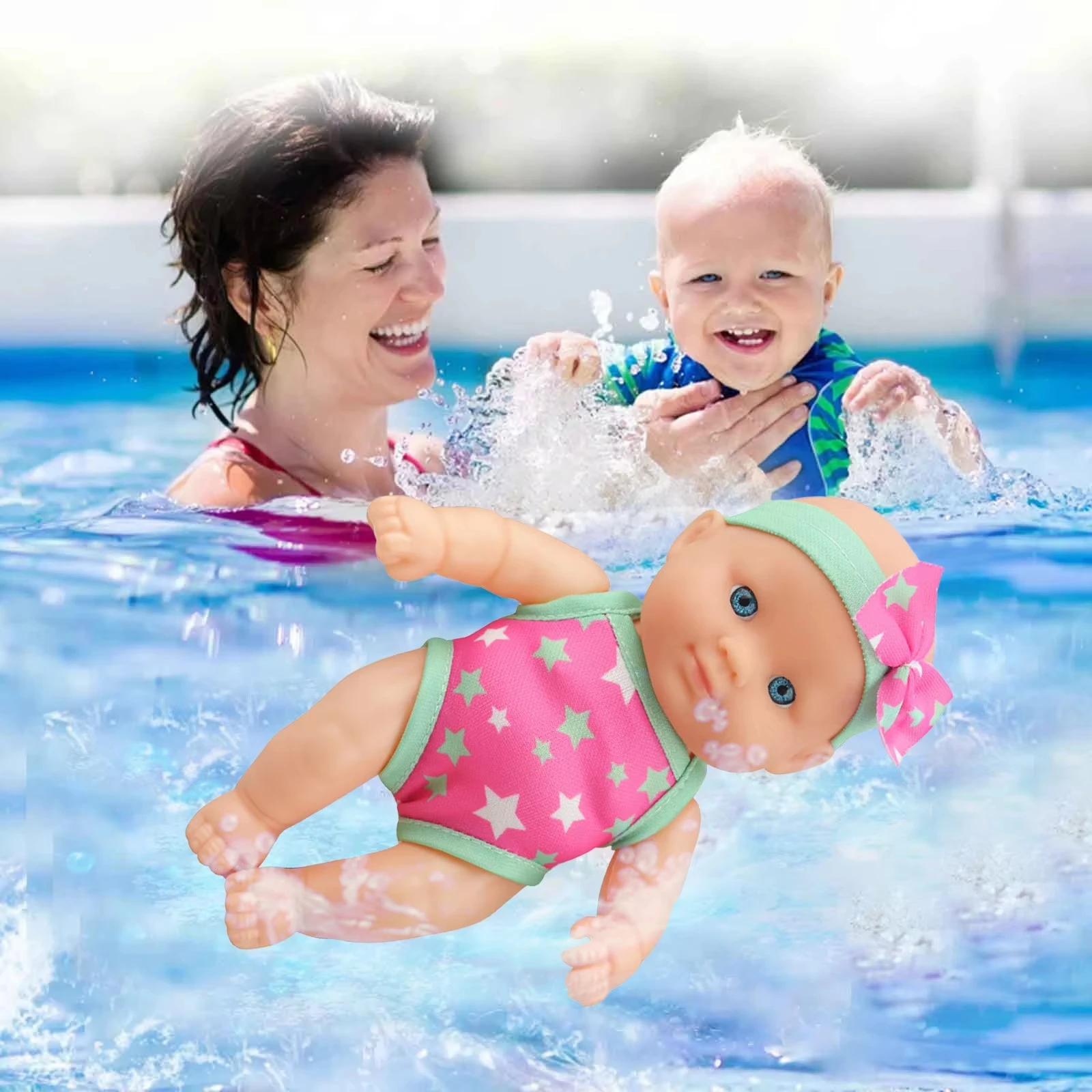 دمية أطفال مهدئة نابضة بالحياة لعبة من الفينيل الناعم قابلة للغسل هدية للأطفال البنات والأولاد 2025 جديد #4