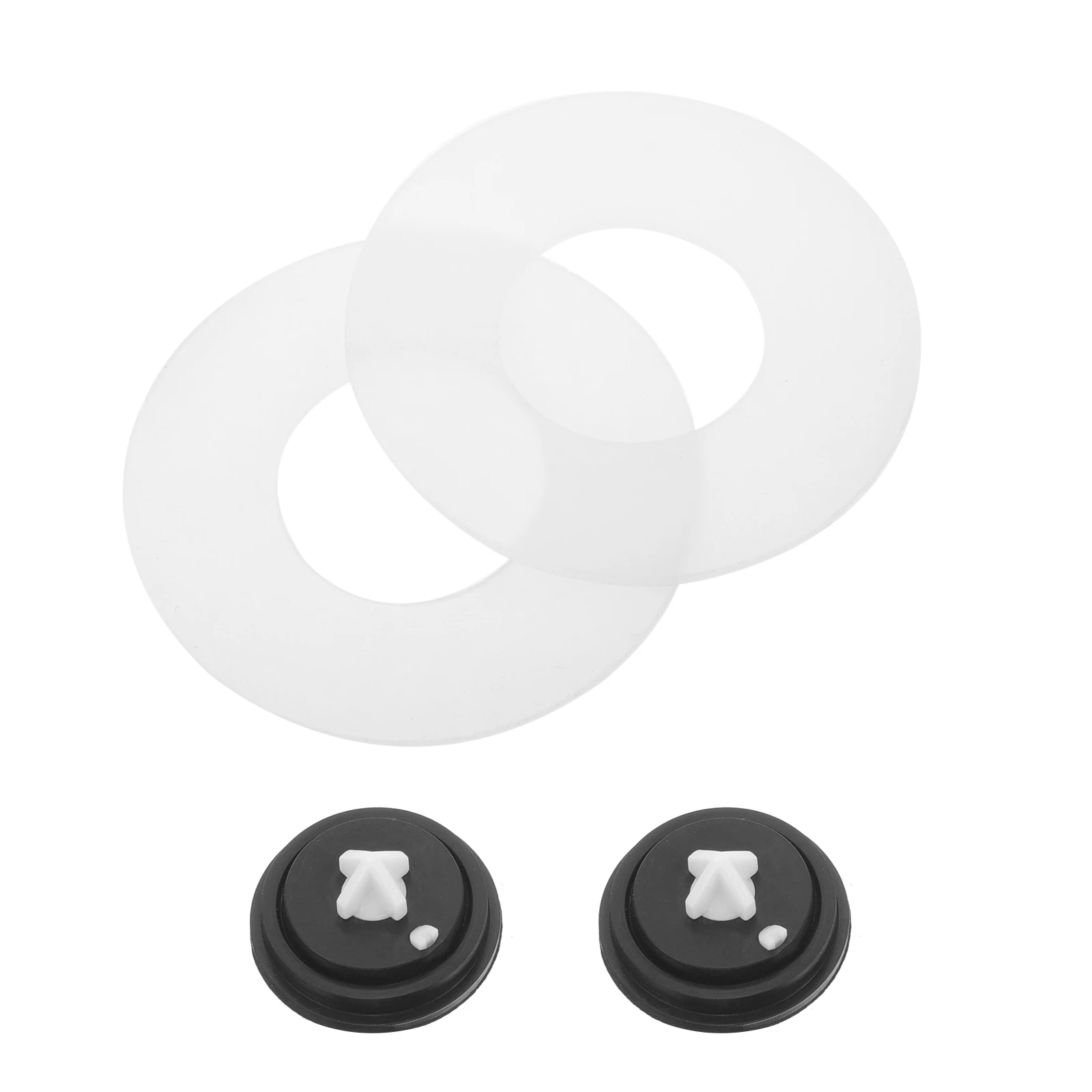 

1 Set Toilet Float Valve Replacement Parts Rubber Diaphragm Washer Seal Leakproof Easy Install Drain Valve Household Repair Kit