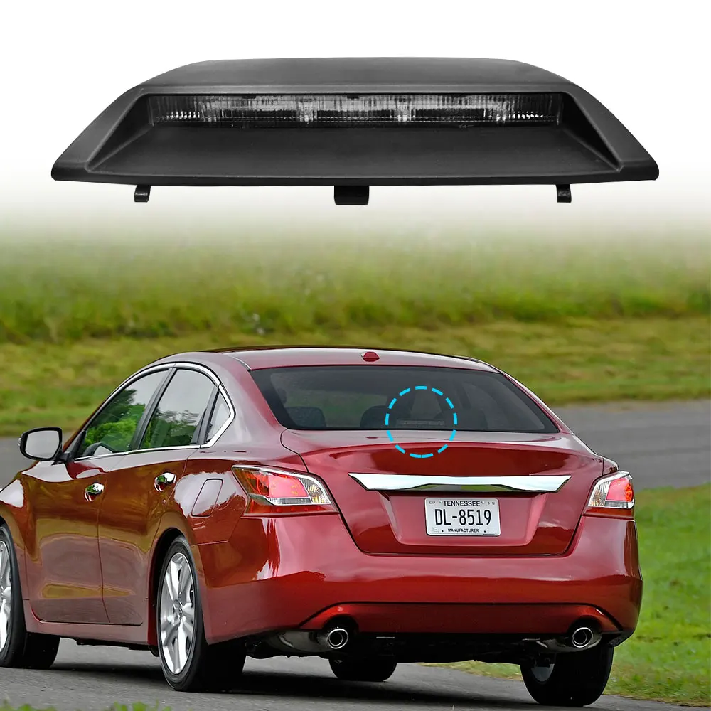 

Третий стоп-сигнал с высоким креплением для Nissan Altima Sedan 2016-2018, третий центральный грузовой задний светодиодный стоп-сигнал, задний фонарь