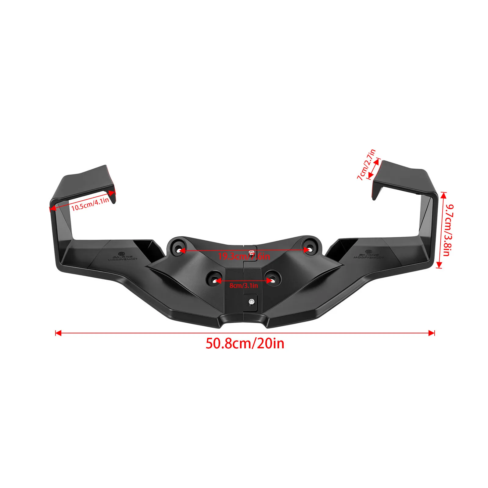 For BMW S1000RR S1000 RR S 1000 RR 2015-2018 Motorcycle Accessories Front Lip Spoiler Wing Fairing Downforce Front Aerodynamics