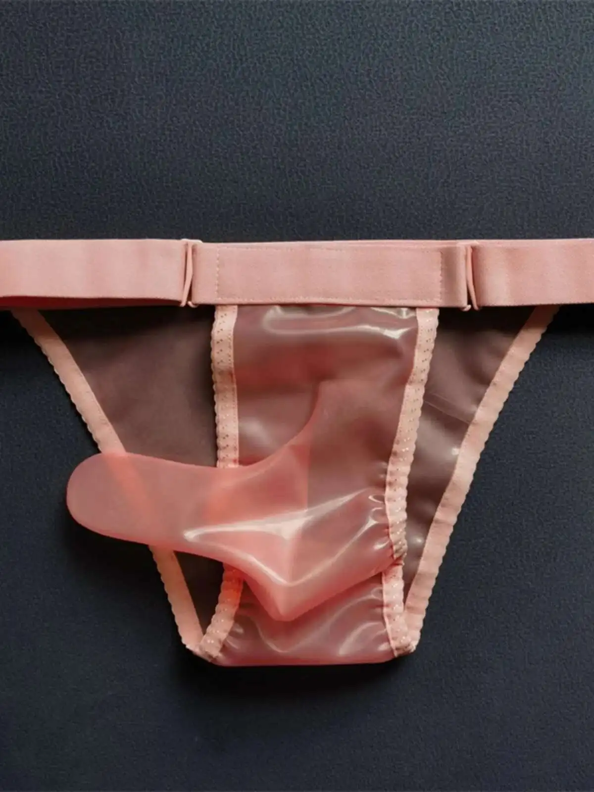 

Latex Leather Underpants Men Lingerie Panties Plus Size Underwear Sexy Briefs