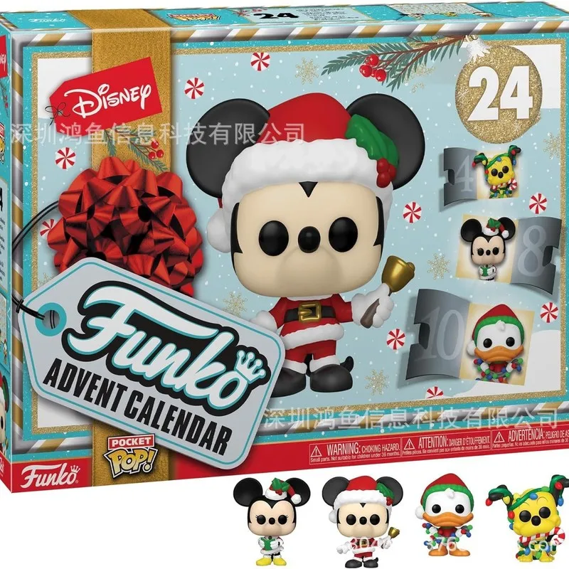 2025 جديد عيد الميلاد ضرب تقويم القدوم عطلة التقويم وحوش الجيب 24 جيب البوب الموسيقى صندوق أعمى ألعاب أطفال مفاجأة هدية