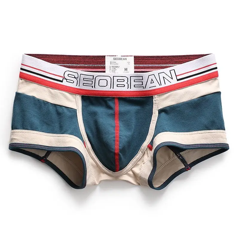 Cuecas Boxer Masculinas, Roupa Íntima de Algodão Macio e Respirável com Cintura ComfortFlex