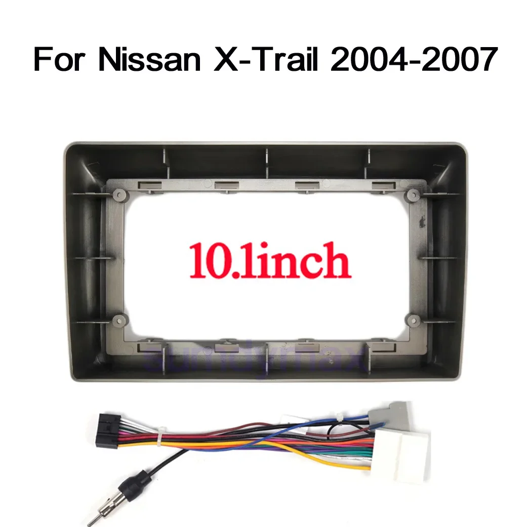 2Din Car Radio Fascia For Nissan X-trail Xtrail 2004 - 2007 Plate Adapter Mounting Dash Installation Bezel Trim Kit