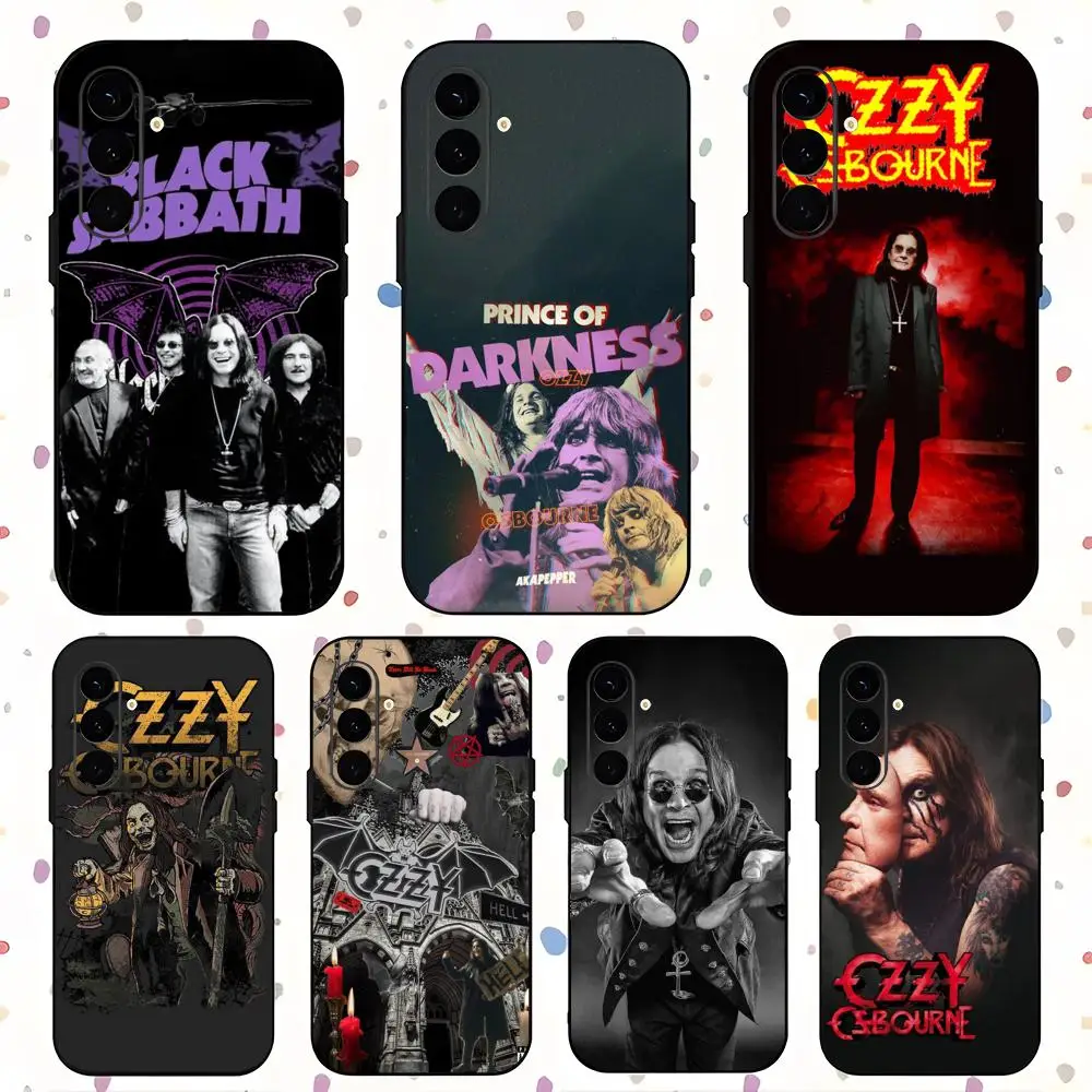 Funda de teléfono Super Oz-zy O-OS-bournES Band para Samsung Galaxy S26 S25 S24 S23 S22 S21 Plus Ultra Note20, color negro suave