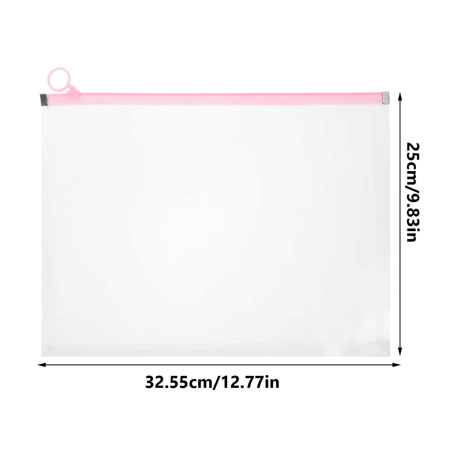 Cartelle Manila da 4 pezzi File da appendere colorato con tasche Organizer in plastica trasparente