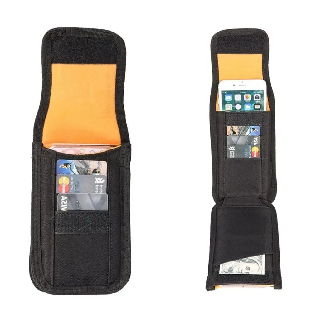 

Large Capacity Mobile Phone Waist Bag Waterproof Big Buckle Multifunction Belt Pouch Portable Clip-On Case Bag Travel