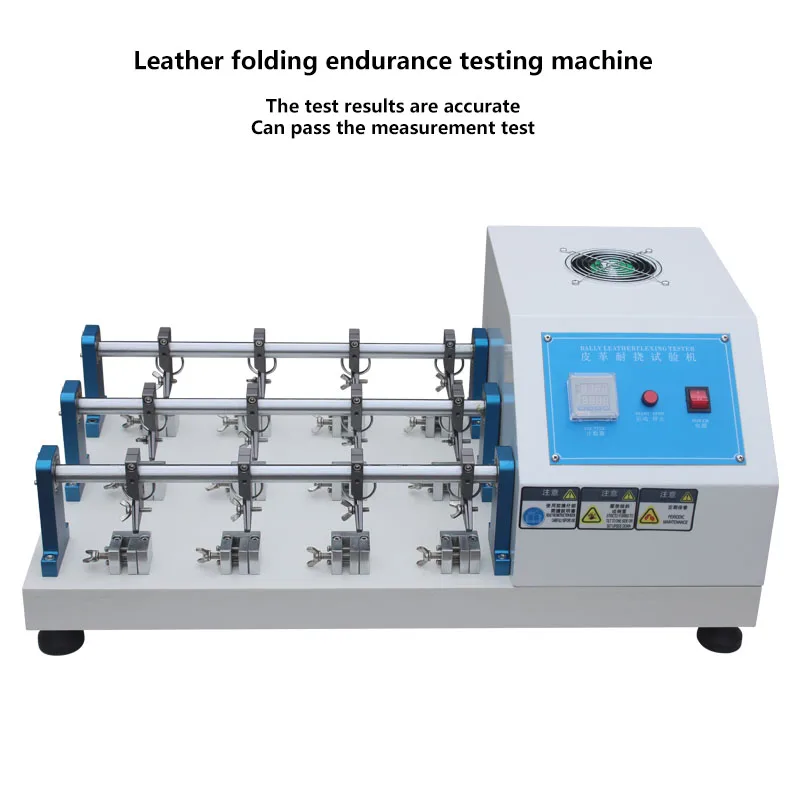 

leather bending resistance testing machines Leather fabric bending resistance Tester 6 groups leather Folding test machine