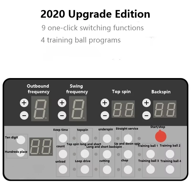 후이팡 S6 탁구 서브 머신 풀 오토매틱 프로그래머블 탁구 트레이너