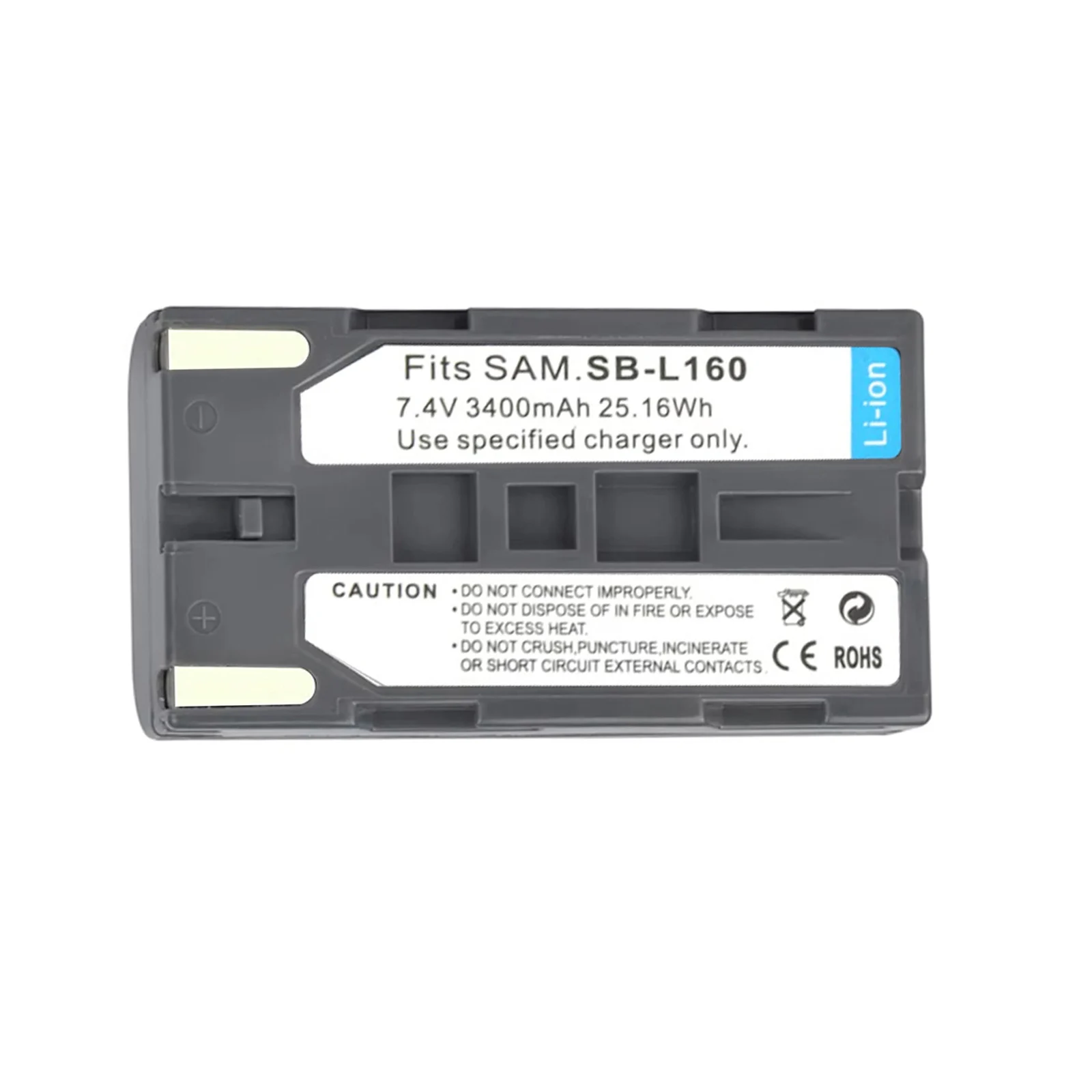 3400mAh SB-L160 Camera Battery SB-L320 SB-L480 Rechargeable Battery for Samsung SC-L520 SC-L530 SC-L550 SB-L110A SBL110A VP-L500