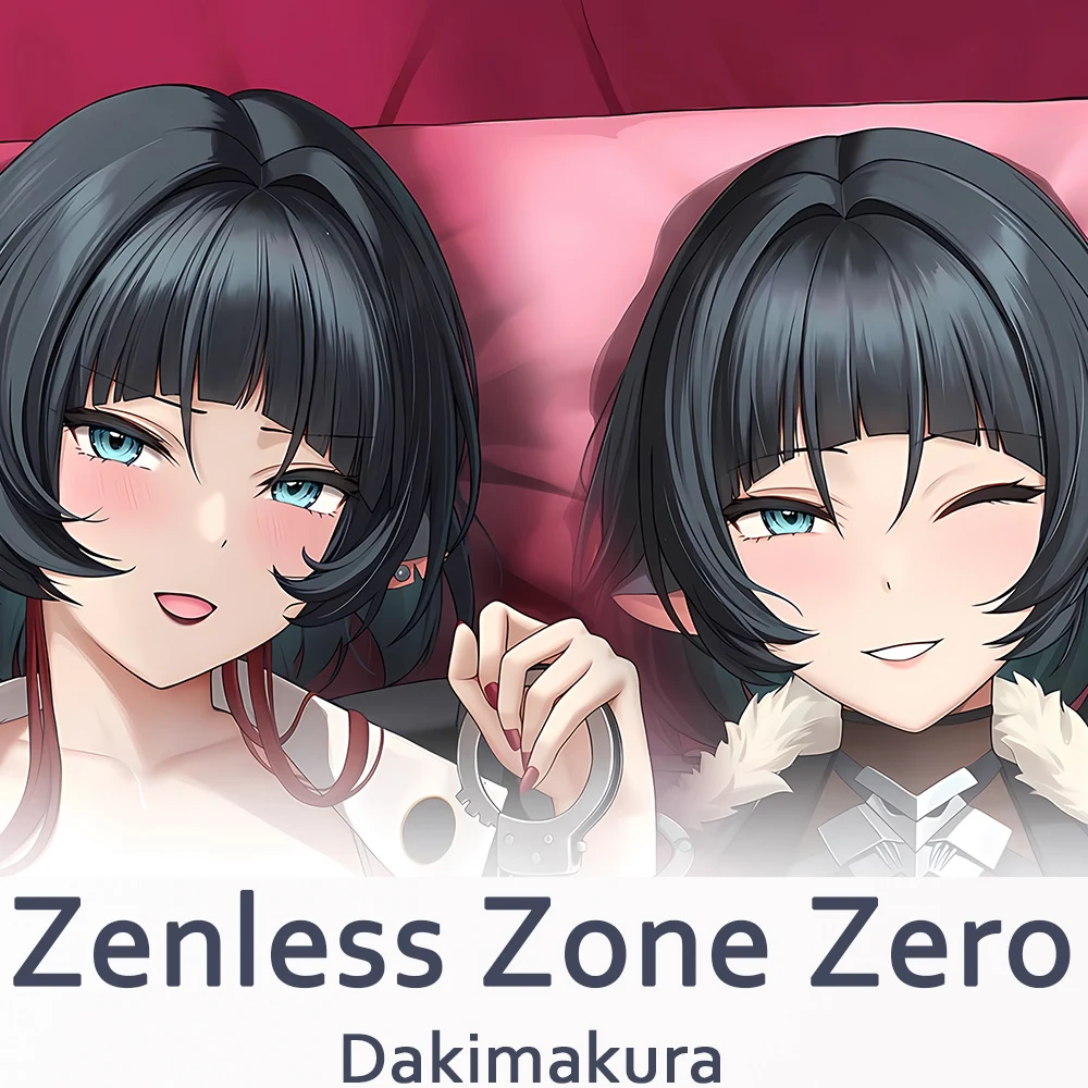 Zenless Zone Zero Jane Doe Dakimakura 2WAY Hugging Body Pillow Case Anime Pillow Cushion Cover