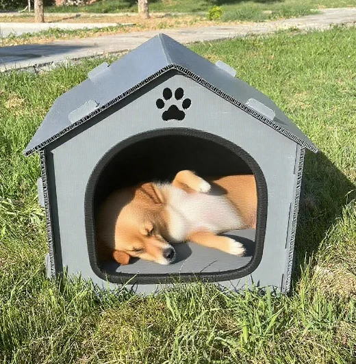 

High Quality Rain-Proof Full Season Outdoor Plastic Kennel for Small and Medium-sized Dogs