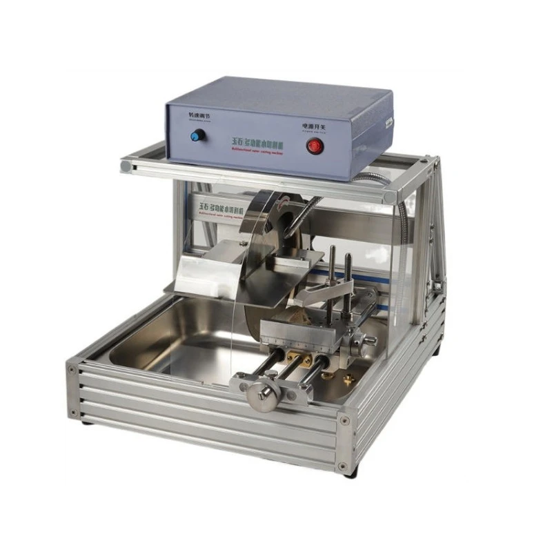 Jade water cutting machine, integrated grinding, engraving and polishing multi-functional processing and cutting machine