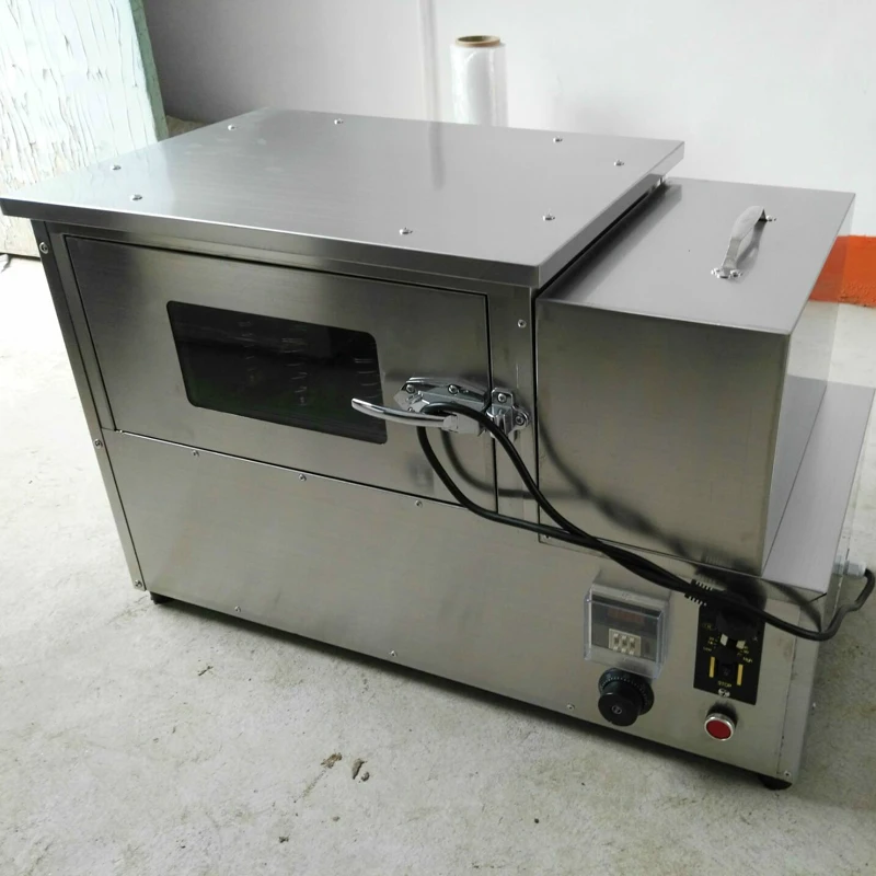 آلة صنع مخروط البيتزا على شكل مخروطي معدات قولبة فرن دوار مخروط البيتزا 4 قوالب