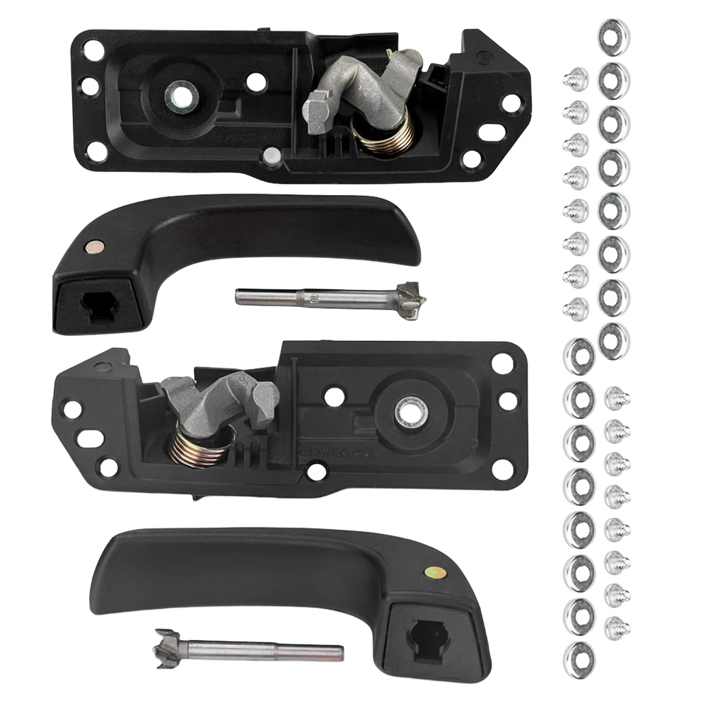 

Door Handle Fixing Kit Interior Inside Door Handle Restoration Set 20833606 20833602 Left Right for Chevy Silverado 1500 2500