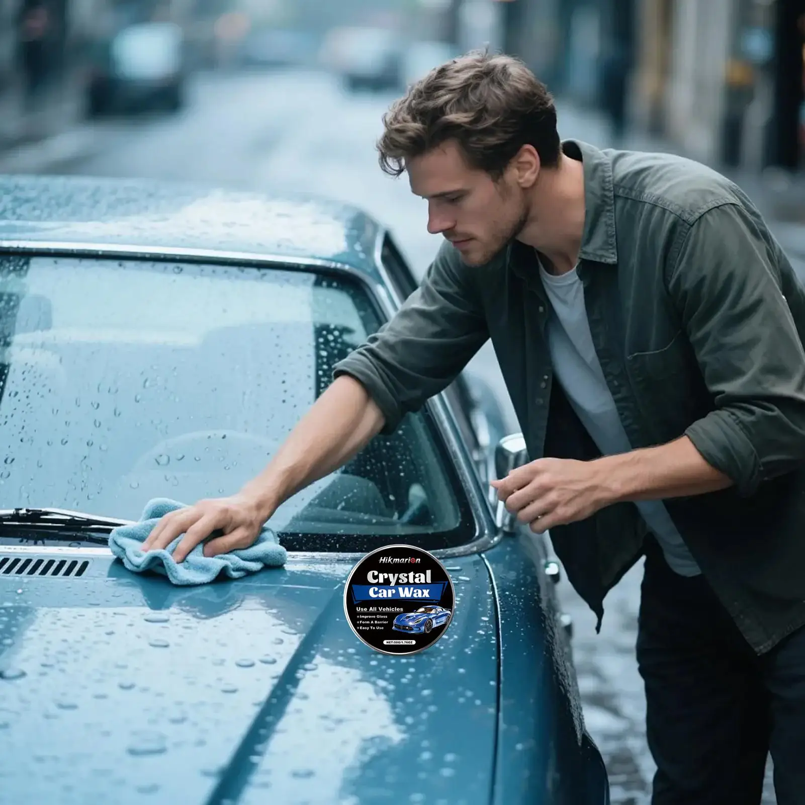 Керамический автомобильный воск, гидрофобная нано-краска, полировальный воск, герметик для краски автомобиля для седана, внедорожника, грузовика, гаража, автомобиля