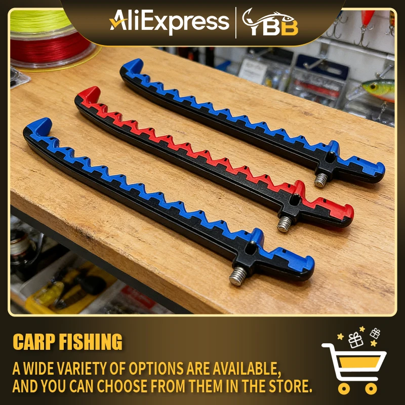 Suporte para vara de pesca, suporte universal ajustável para descanso de vara de pesca com pinça segura e pico resistente para banco, costa, barco fi