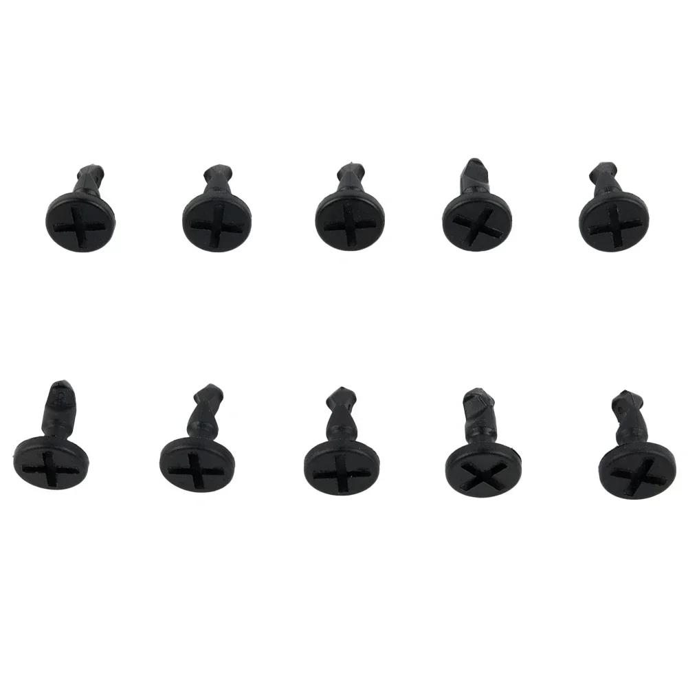 10Pcs Engine Compartment Cover Plate Screw Clips  955-572-710-00 For Porsche 2003-2010 Cross Shape Plate Screw Clips