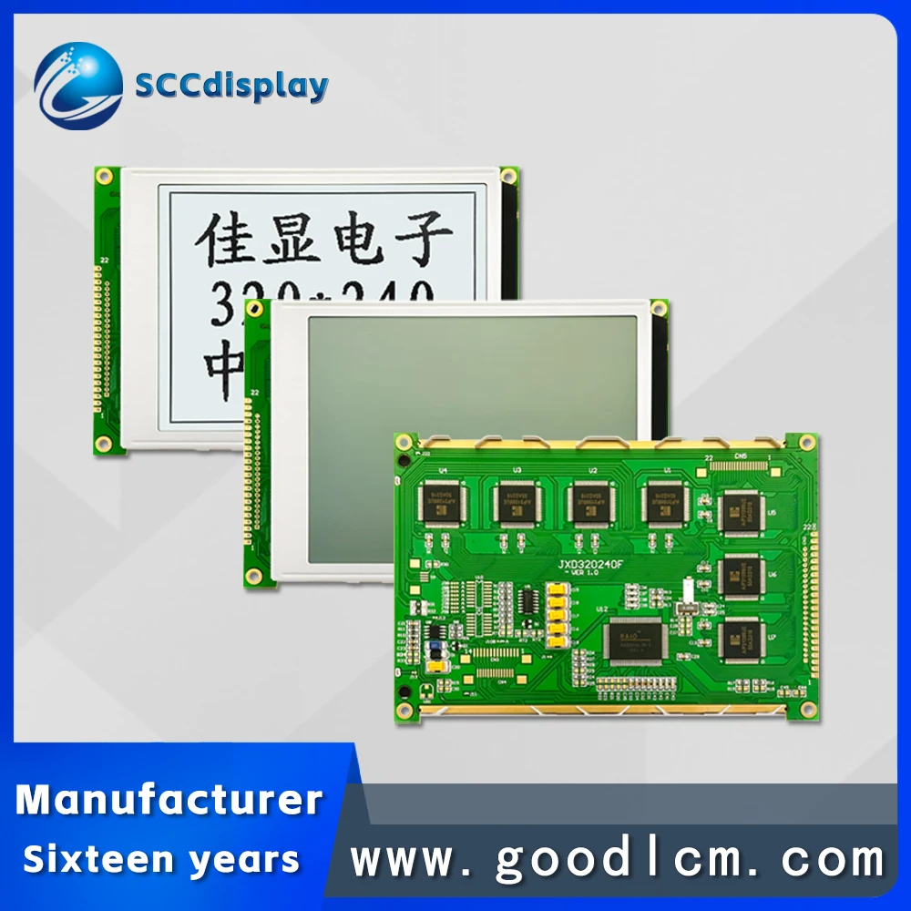 5.7 Inch 320x240 LCD Screen Display Module JXD320240F Chinese Character Library Graphic LCD for Industrial Control Equipment