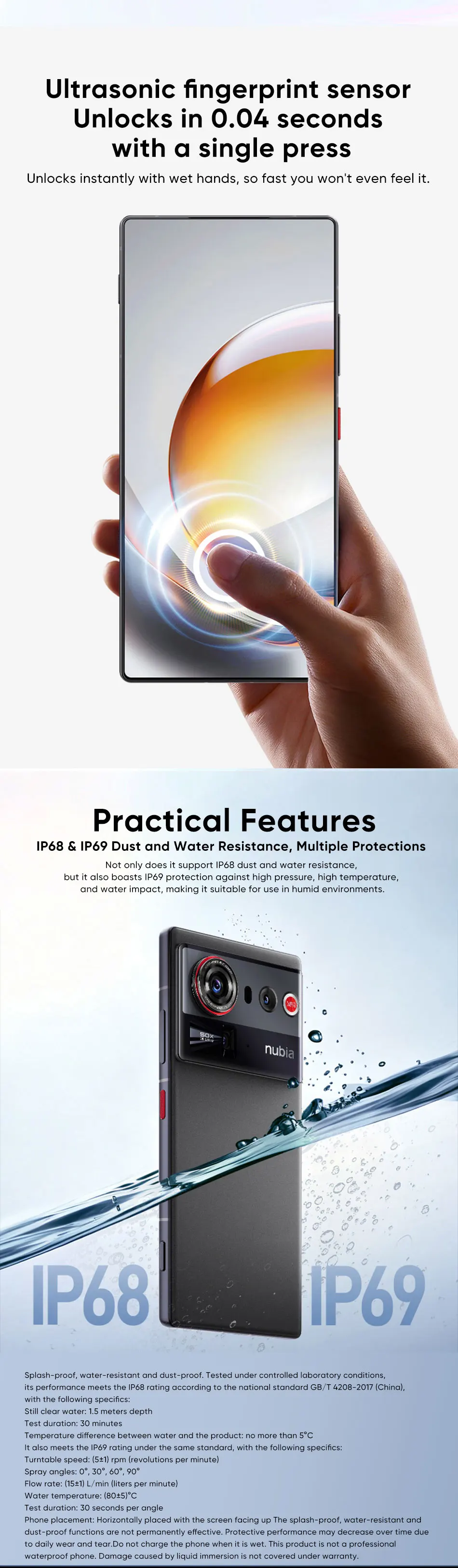Official Nubia Z80 Ultra 5G Smartphone Global Version Snapdragon 8 Elite Gen 5 7200mAh 6.85'' 144Hz Oled Display 90W Fast Charg