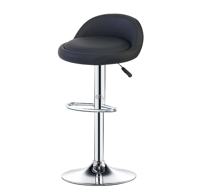 

Comfortable Bar Chair Height Adjustable Office Chair Factory Outlet PU bar Stool with Metal Legs