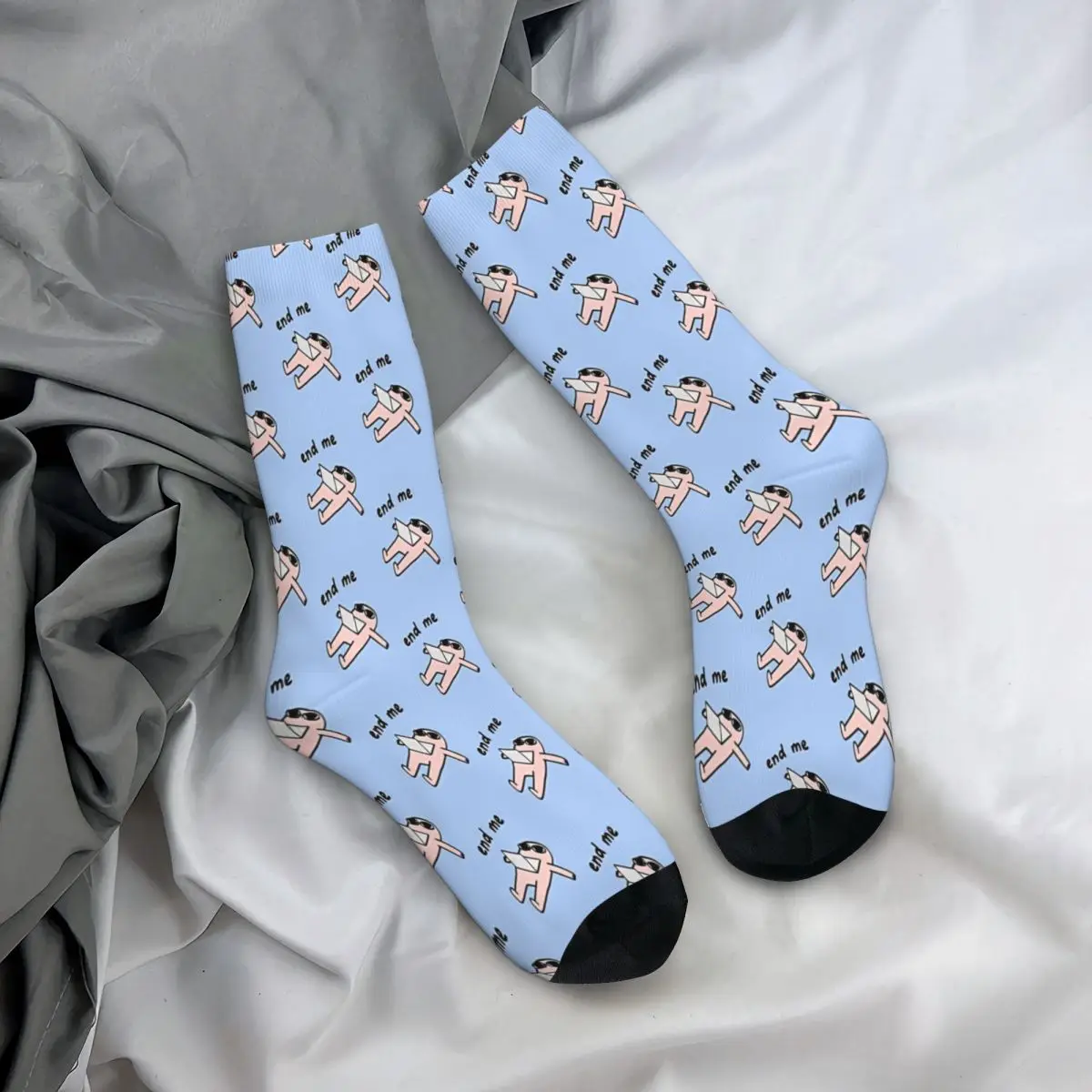 End Me Ketnipz Socks Male Mens Women Spring Stockings Harajuku