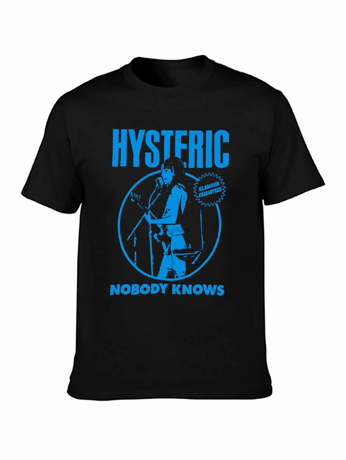 HYSTERIC GLAMOR NOBODY يعرف تي شيرت